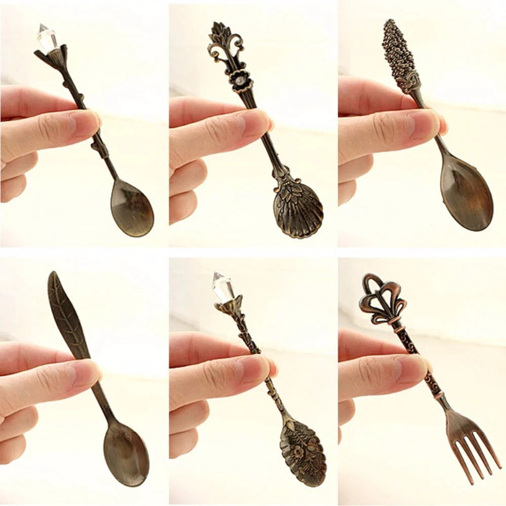 6Pcs Vintage Spoons And Forks