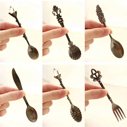6Pcs Vintage Spoons And Forks