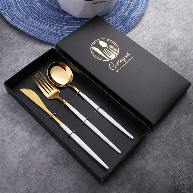 3-Piece Stainless Steel Cutlery Set