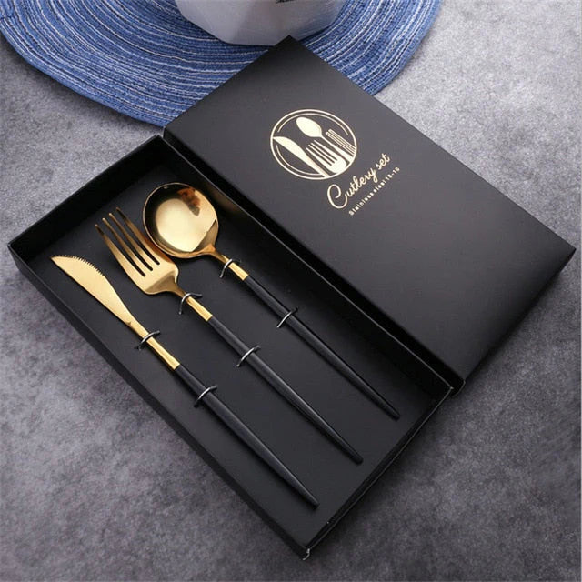 3-Piece Stainless Steel Cutlery Set