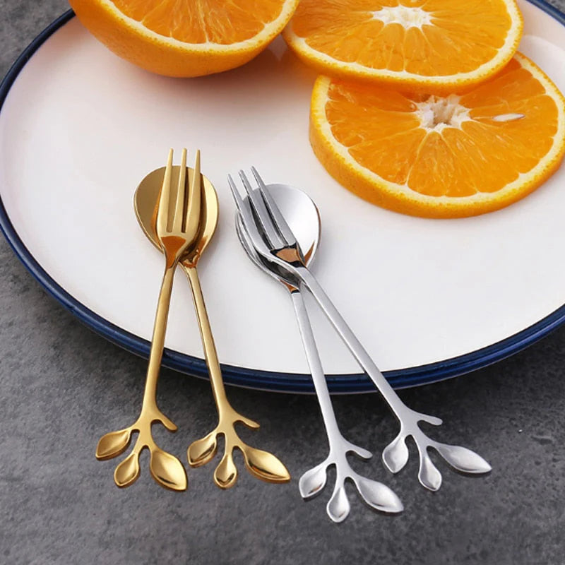 Creative Spoon Leaves