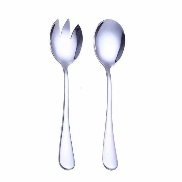 Salad Spoon And Fork Set