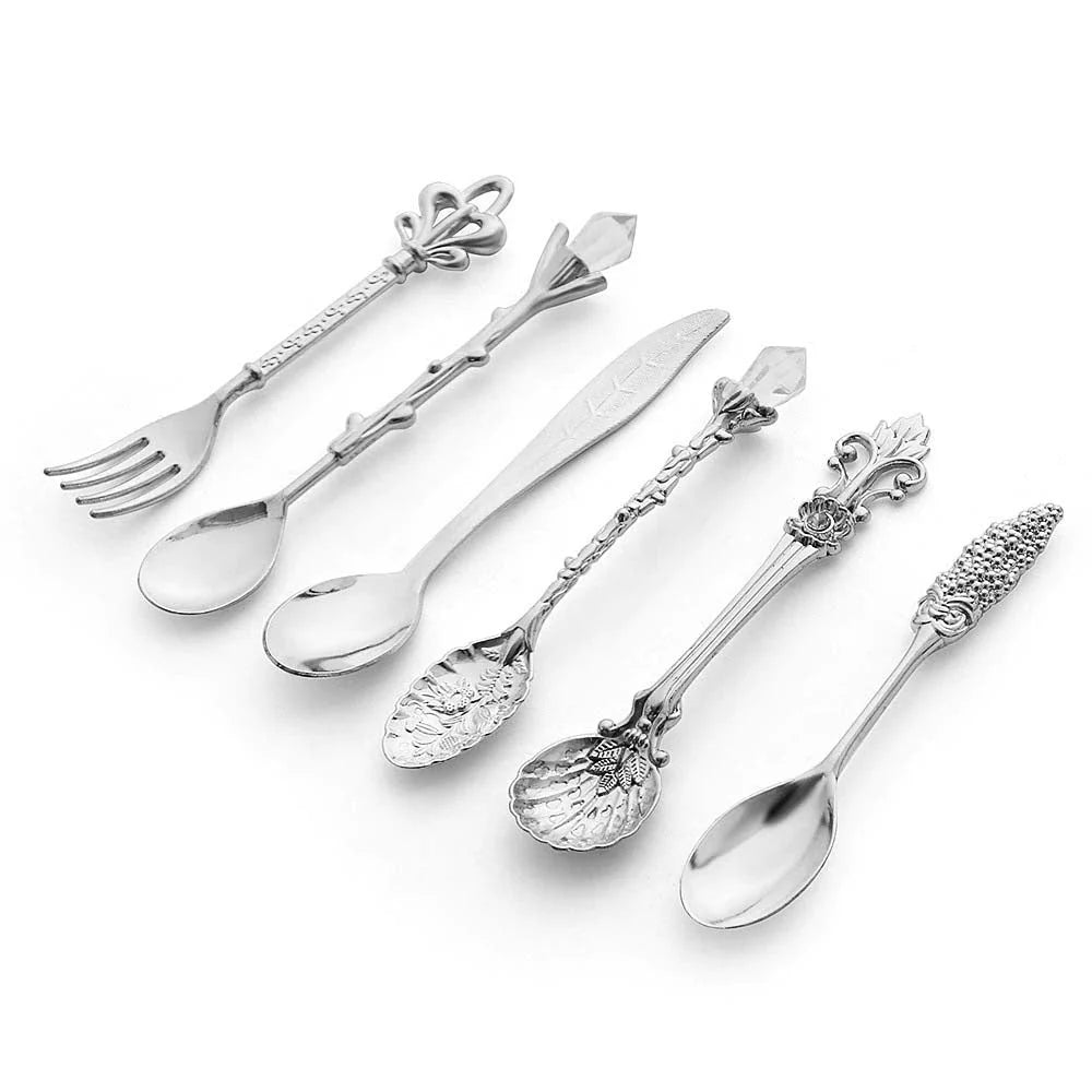 6Pcs Vintage Spoons And Forks