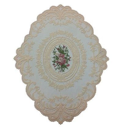 Handmade Crochet Lace Tablecloth Doilies