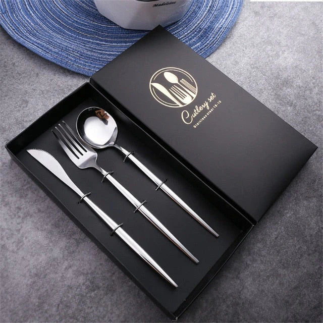 3-Piece Stainless Steel Cutlery Set