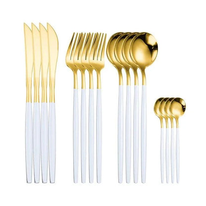 16Pcs Tableware Cutlery Set
