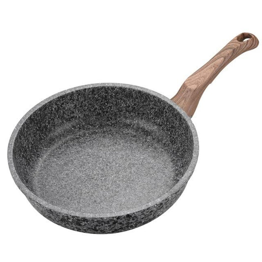 Thickening Marble Stone Nonstick Frying Pan With Heat Resistant Bakelite Handle