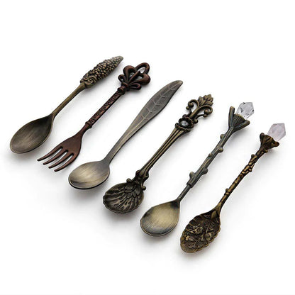 6Pcs Vintage Spoons And Forks
