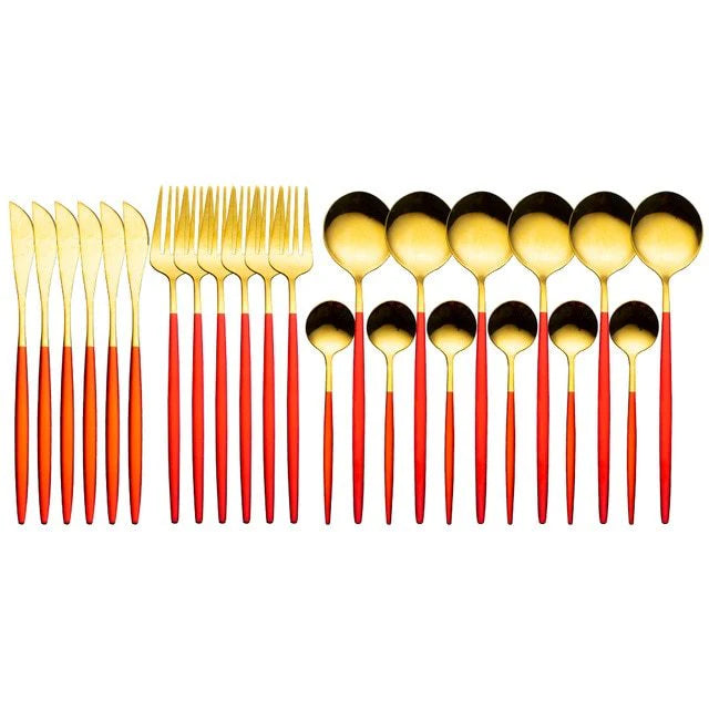 24Pcs Dinnerware Set