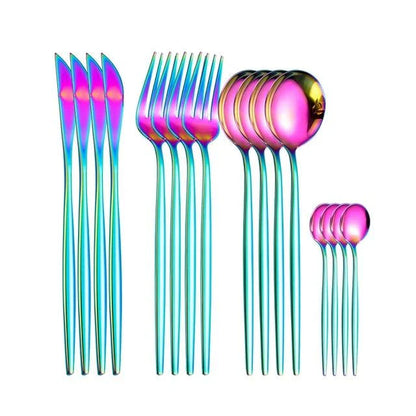 16Pcs Tableware Cutlery Set