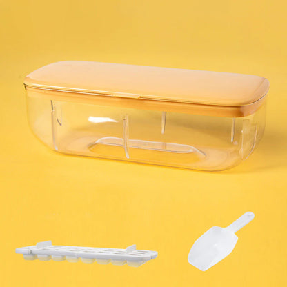 Press Type Ice Cube Maker