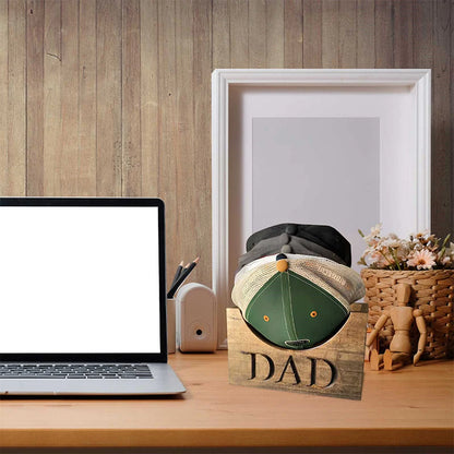 Personalized Wooden Hat Holder, Baseball Hat Holder