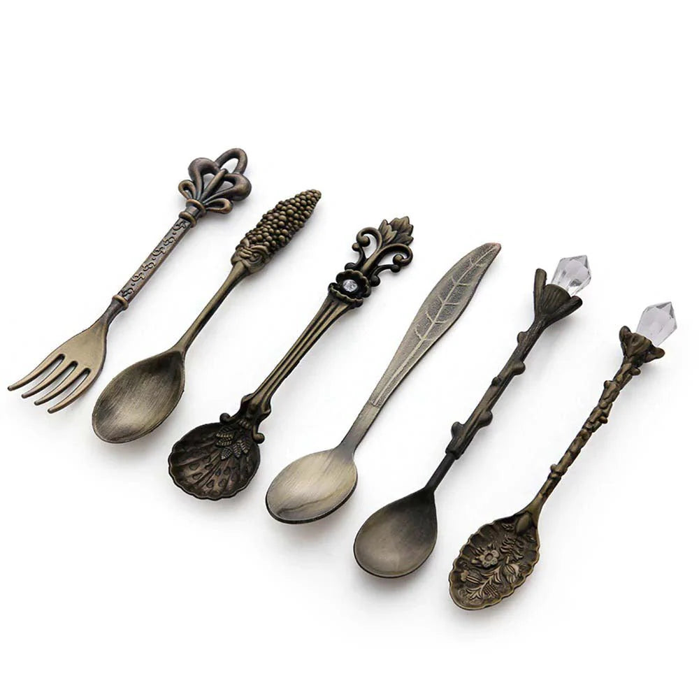6Pcs Vintage Spoons And Forks