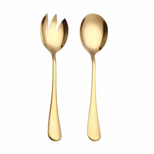 Salad Spoon And Fork Set