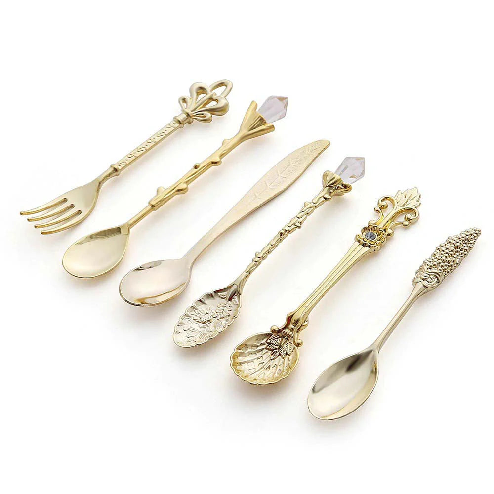 6Pcs Vintage Spoons And Forks