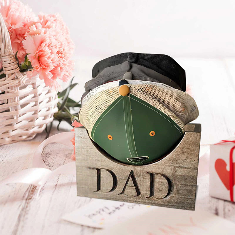 Personalized Wooden Hat Holder, Baseball Hat Holder