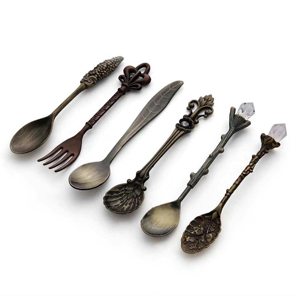 6Pcs Vintage Spoons And Forks