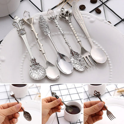 6Pcs Vintage Spoons And Forks