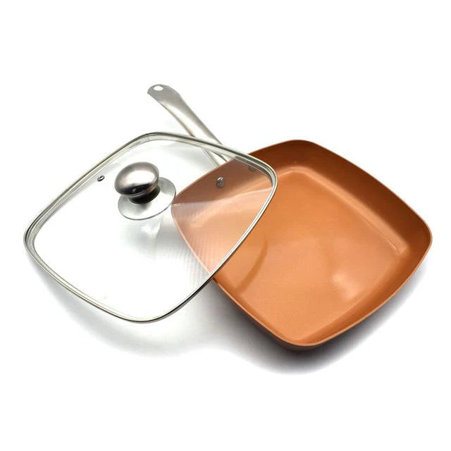 Non-Stick Copper Frying Pan With Ceramic Coating