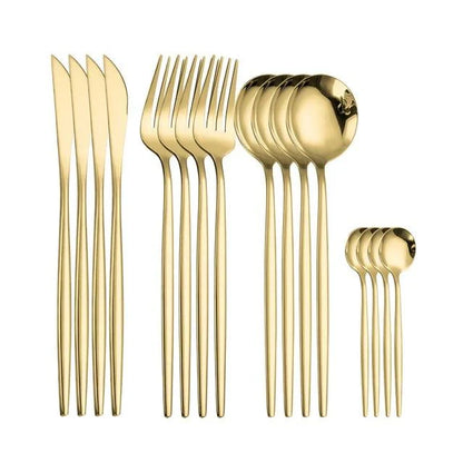 16Pcs Tableware Cutlery Set