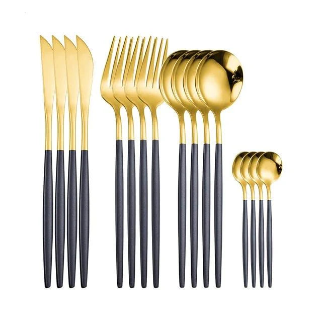 16Pcs Tableware Cutlery Set