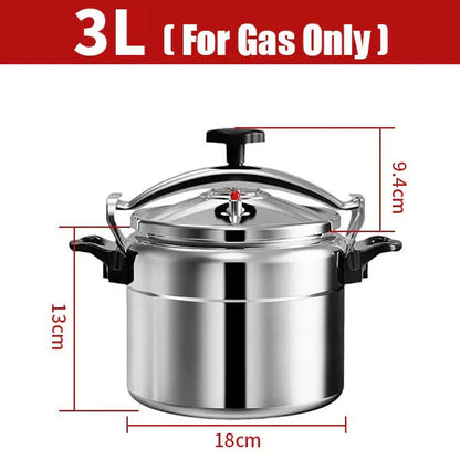 Professional Pressure Cooker Heavy-Duty Safety Designed Cooking Pot