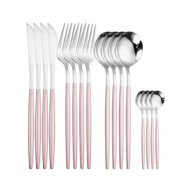 16Pcs Tableware Cutlery Set