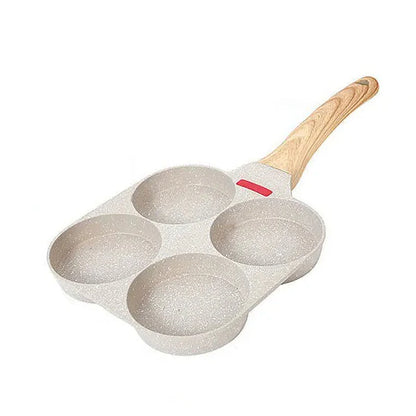Thickened Omelet Egg Frying Pan With Lid Nonstick 4 Cups Pancake Pan